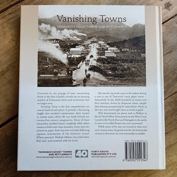 Vanishing Towns back cover