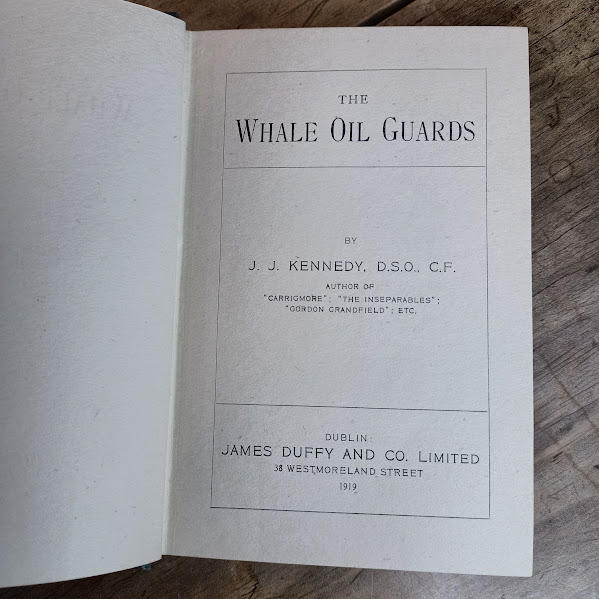 Whale Oil Guards hardcover title page
