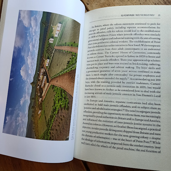 Sample page from Urchin Convicts book