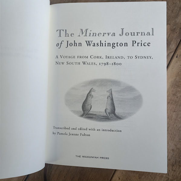 Title page from the Minerva Journal