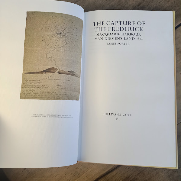 Title page of The Capture of the Frederick limited edition