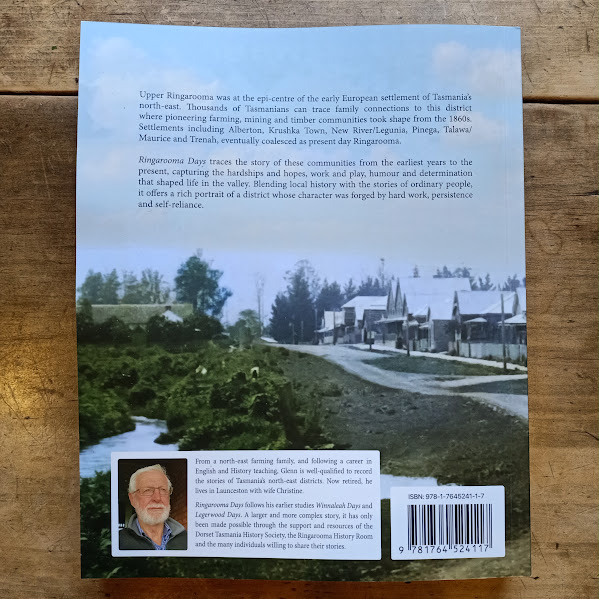 Back cover of Ringarooma Days