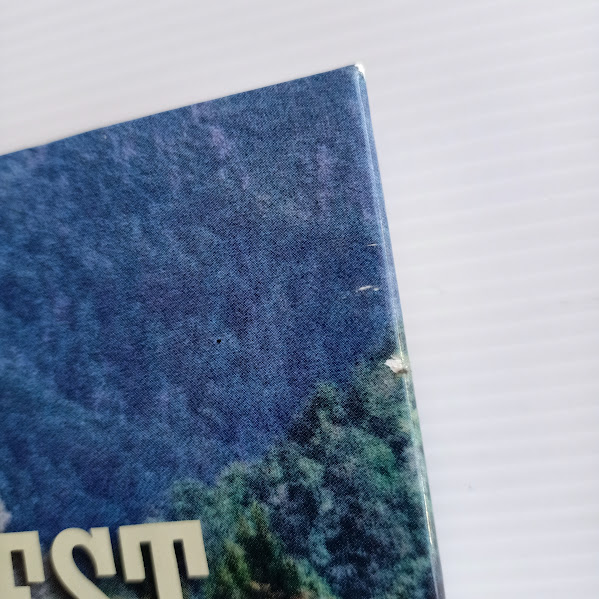 Railways of Tasmania's Wild West nicked cover edge