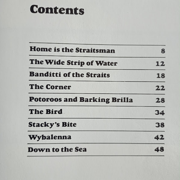 Contents of Islands of Bass Strait by Patsy Adam-Smith