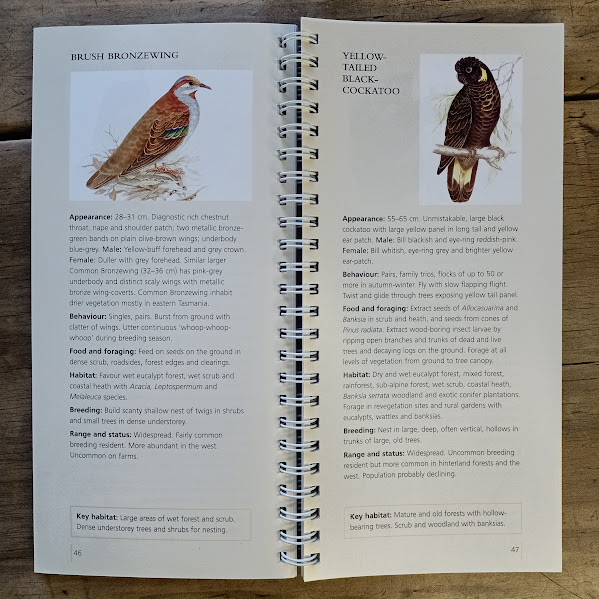 Sample page from Birds on Farms book