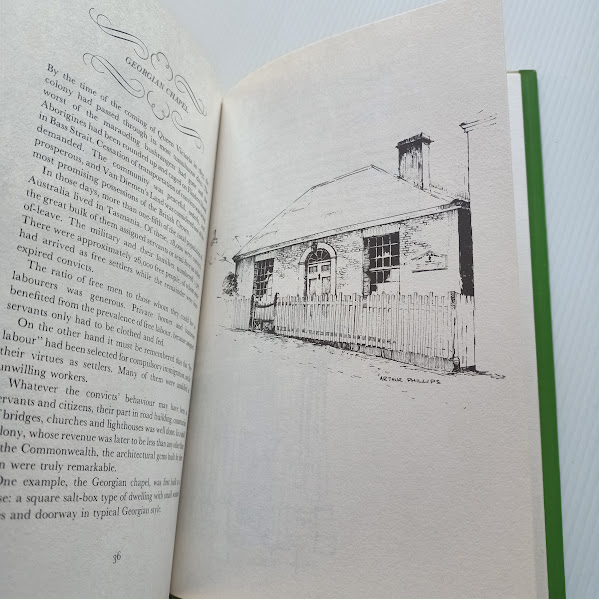 Sample page from Launceston Sketchbook