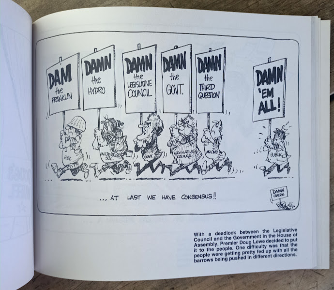 Sample cartoon from Damn Demons Land!