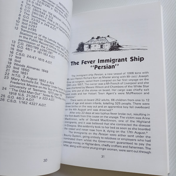 Sample page from Impression Bay history by Richard Lord