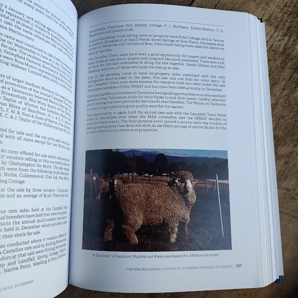 Sample page from the Forlong Legacy by Vera Taylor