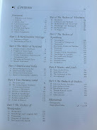 Contents page of Archers of Van Diemen's Land