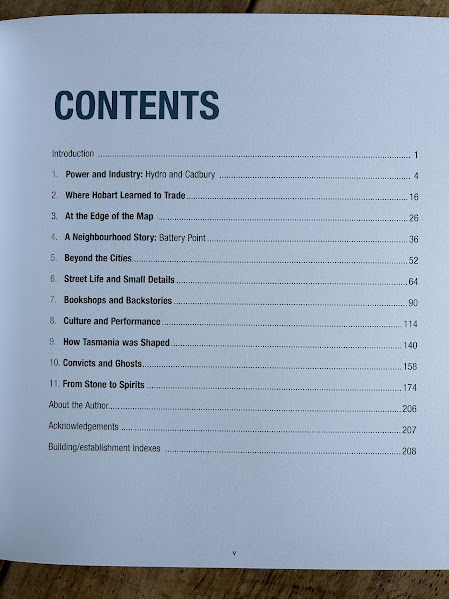 Contents of Building Stories Tasmania by Deb Huff
