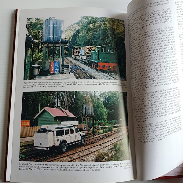 Colour page ABT Railway hardcover book