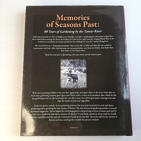 Back cover Memories of Seasons Past Tamar River gardening