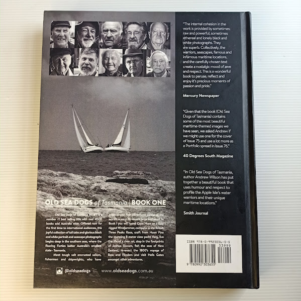Back Cover Old Sea Dogs Book One 2016 hardcover