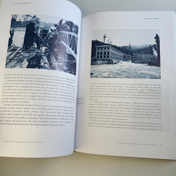 Sample page 1 Lifeblood Hydro History Tasmania by Lupton