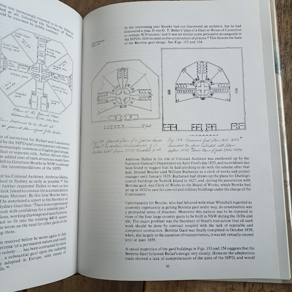 Sample page Design for Convicts book