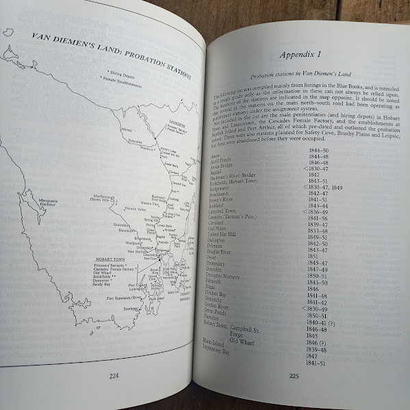 sample page from Convict Probation System book