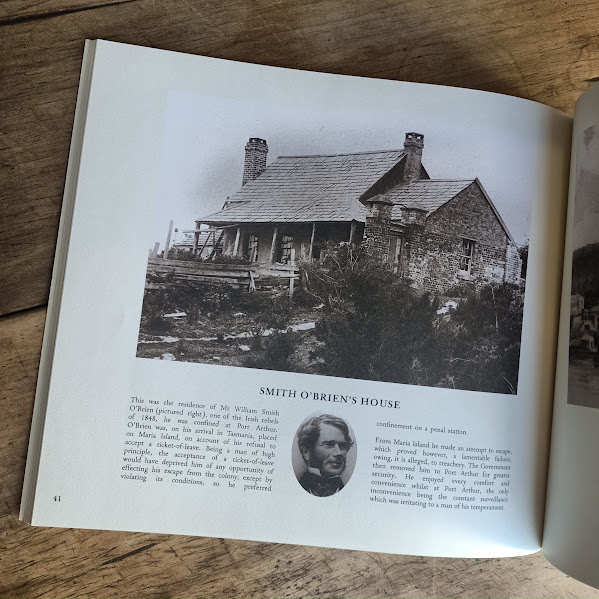 William Smith O'Brien's house in Convict Days at Port Arthur book