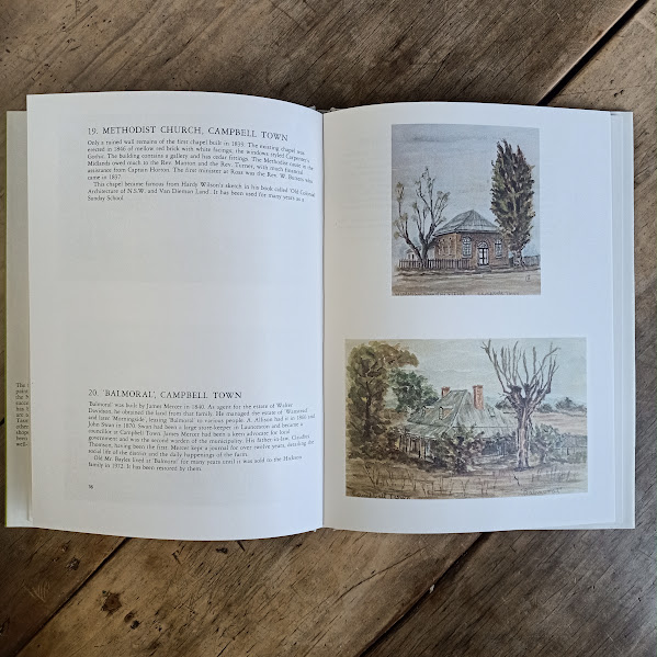 Balmoral and Methodist Chapel Campbell Town in Pioneer Tapestry Buildings of Early Tasmania book