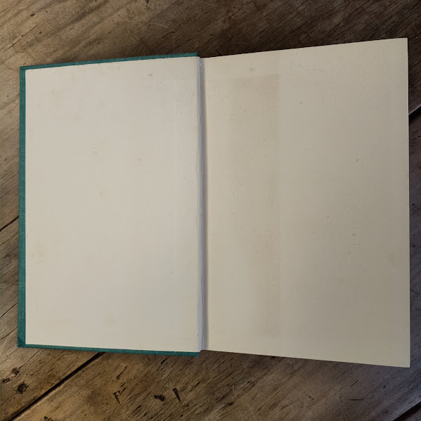 Front endpaper of Trout and Fly in Tasmania RH Wigram