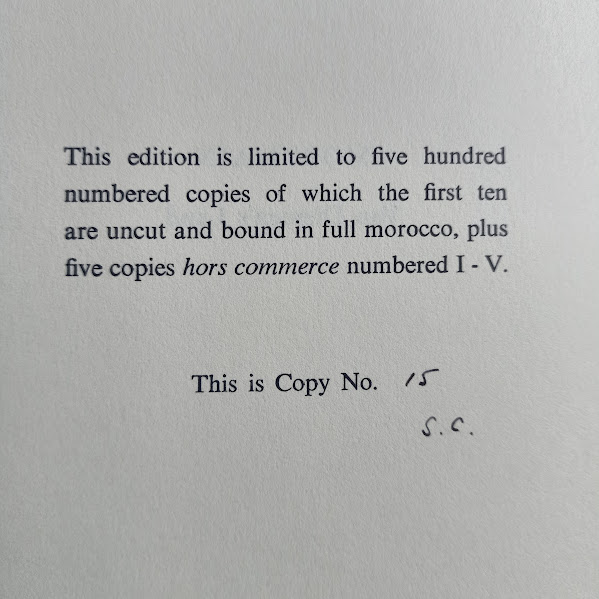 Mortmain numbered edition