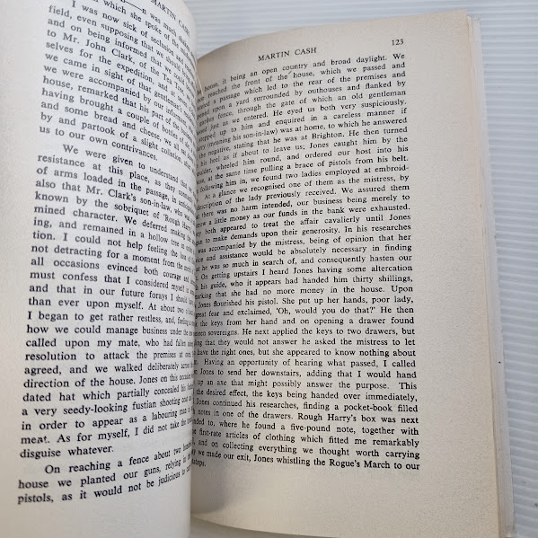 Sample page Martin Cash personal narrative