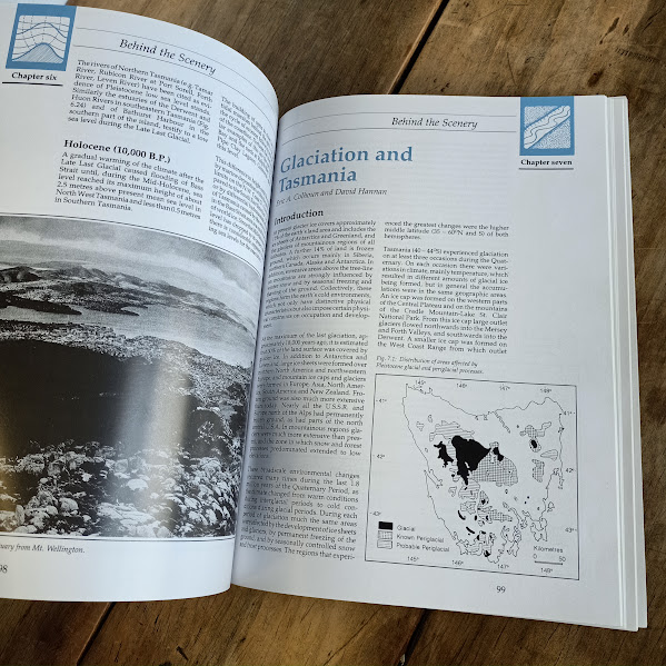 Sample page 2 of Behind the Scenery Tasmanian landforms and geology