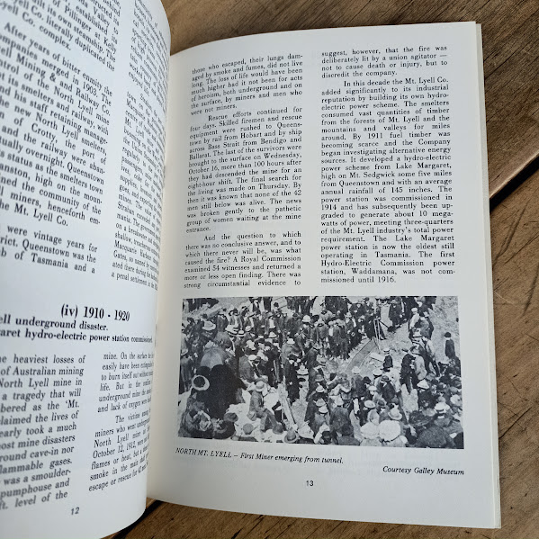 Sample illustrated page Miners Siding booklet