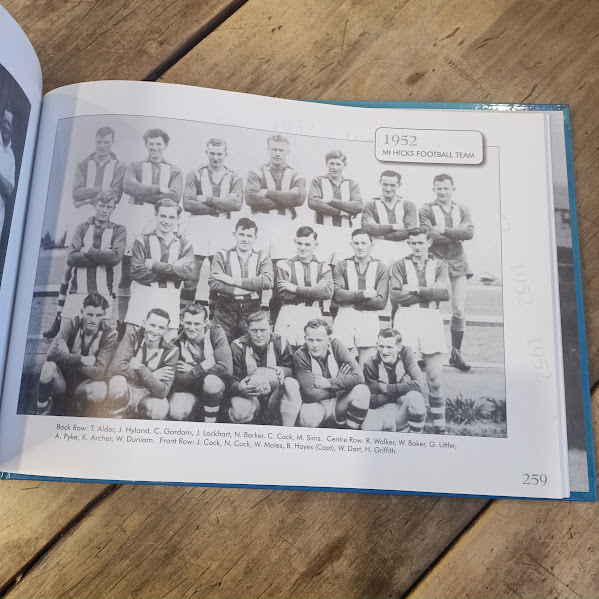 Football team photo from Wynard a pictorial history