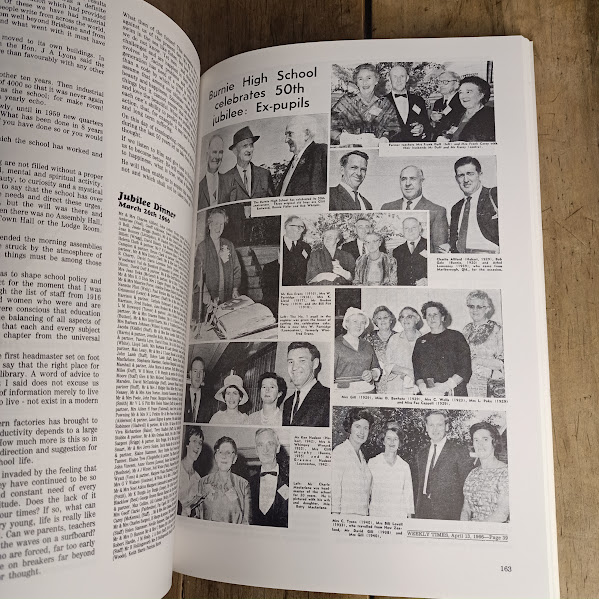 Sample page 2 from School by the Sea Burnie High School History