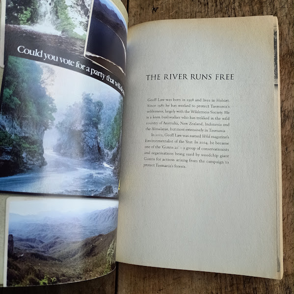 First page of The River Runs Free by Geoff Law