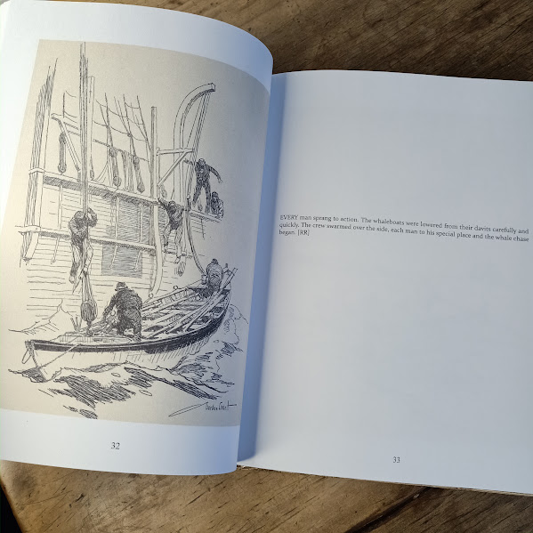 Sample image from Last of the Sail Whalers hardcover book