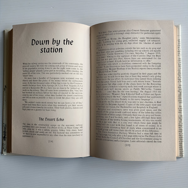 Sample pages of Folklore of Australian Railwaymen