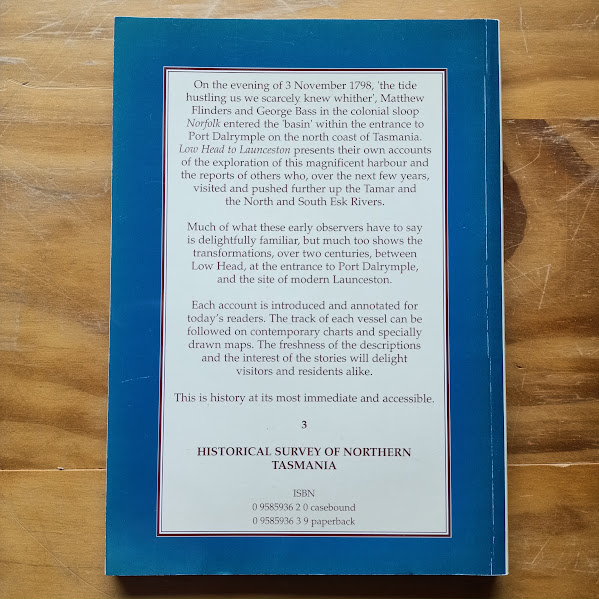 Back cover of Low Head to Launceston