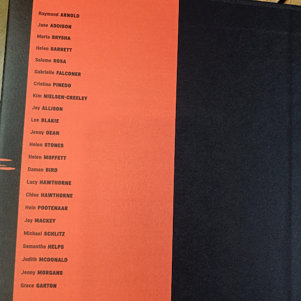 List of contributors to The Book of Q from front flap