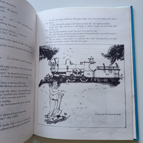 Sample illustrated page from Tasmanian Tales by Nairda Lyne