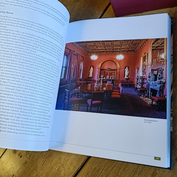 Sample page from Government House Tasmania