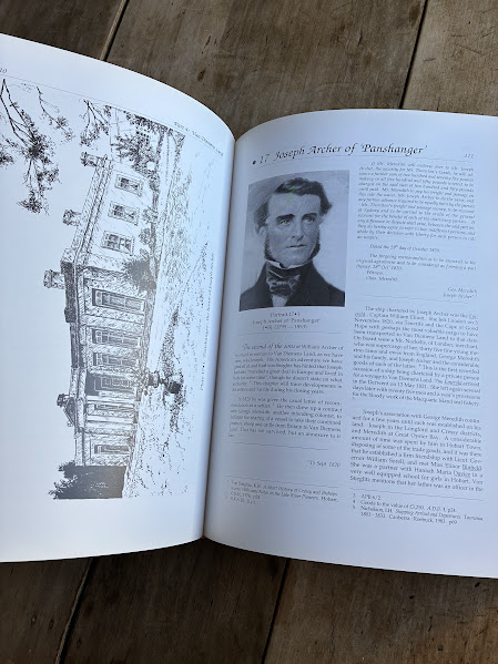 Sample page of Archers of Van Diemen's Land