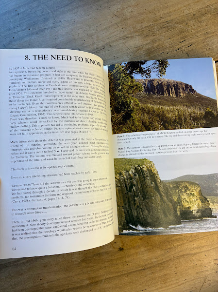 Sample illustrated page from The Rock Which Makes Tasmania