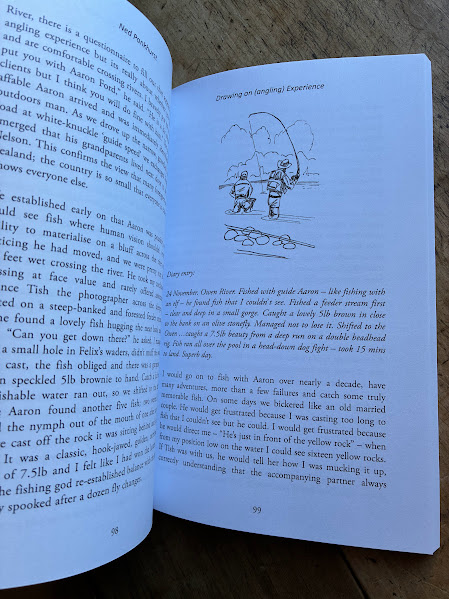 Sample page from Drawing on Angling Experience