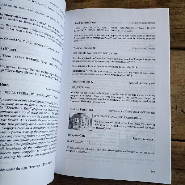 Sample page 2 Pubs in Hobart from 1807