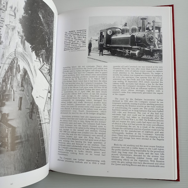 Black white page ABT Railway hardcover book