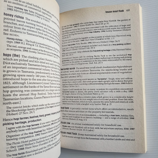 Sample page 1 Tassie Terms glossary Tasmanian words