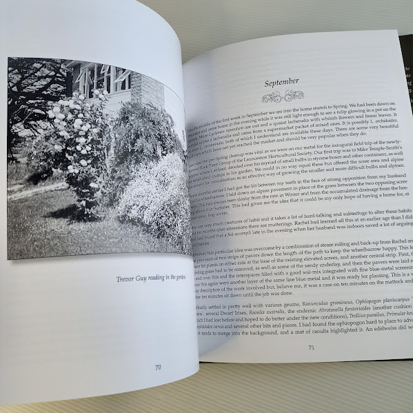 Sample page Memories of Seasons Past Tamar River gardening