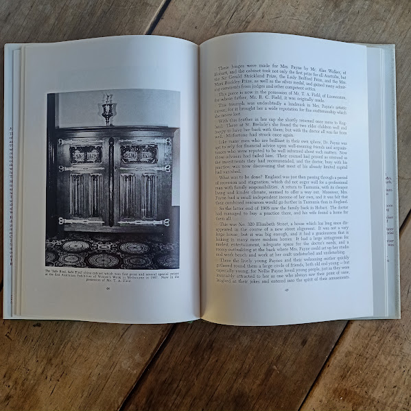 Sample page 2 Ellen Nora Payne woodcarver of Tasmania