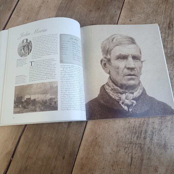 John Morin photo of convict at Port Arthur from book Exiled