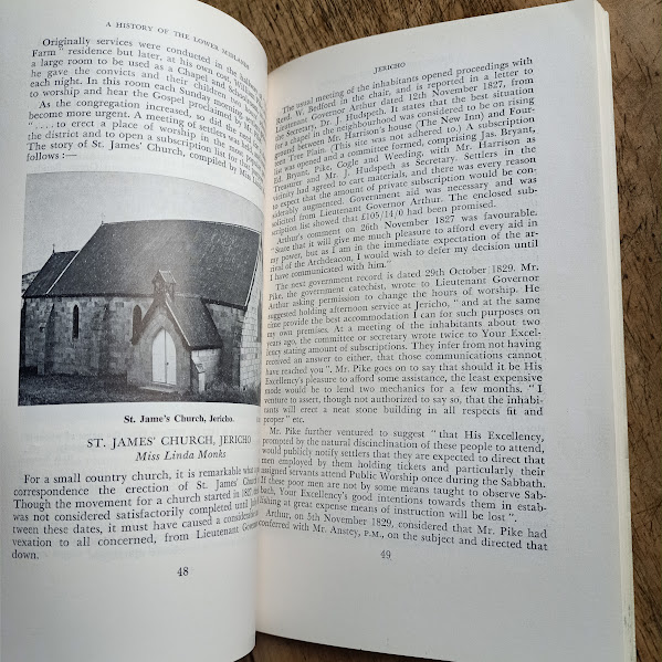 Sample page 1 Weeding's A History of the Lower Midlands, Tasmania