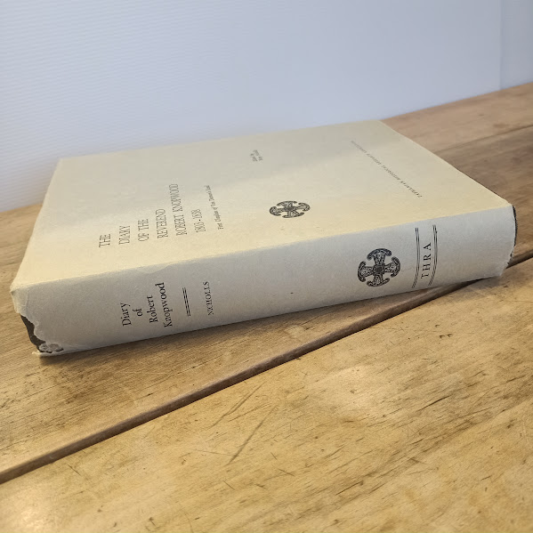 Spine of dustjacket Diary of Rev Robert Knopwood HCDJ