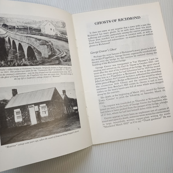 Sample page Ghost Stories of Richmond