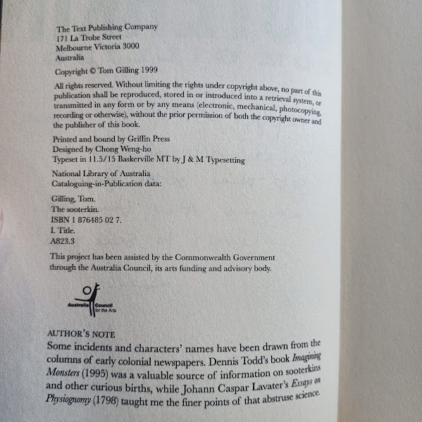 The Sooterkin title page